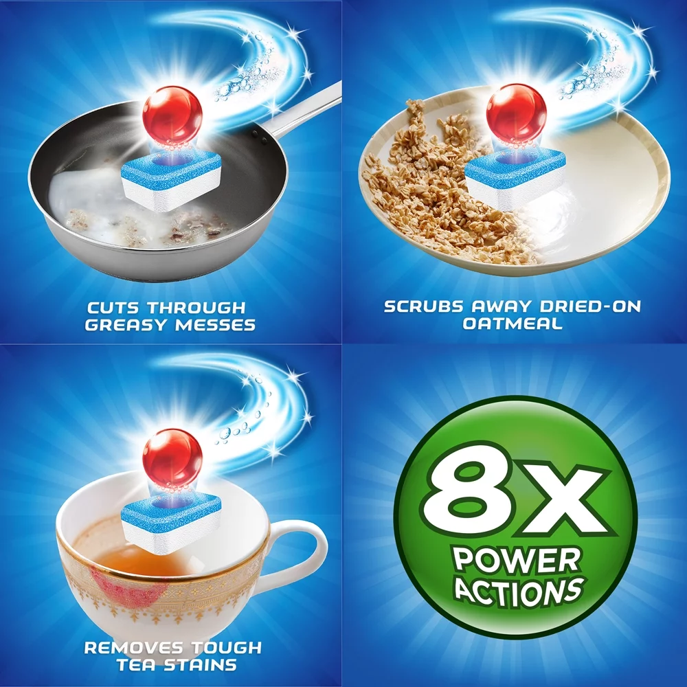 Finish Powerball Dishwasher Tabs Fresh Scent 94/Box 51700-97330