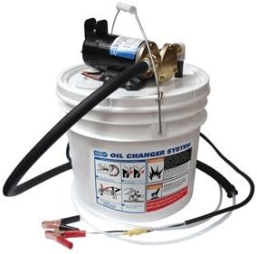 2026 Marine Quick Oil Changer, Flexible Impeller Pump, Reversing Switch 3.5 Gallon, 12-Volt, Non CE, White