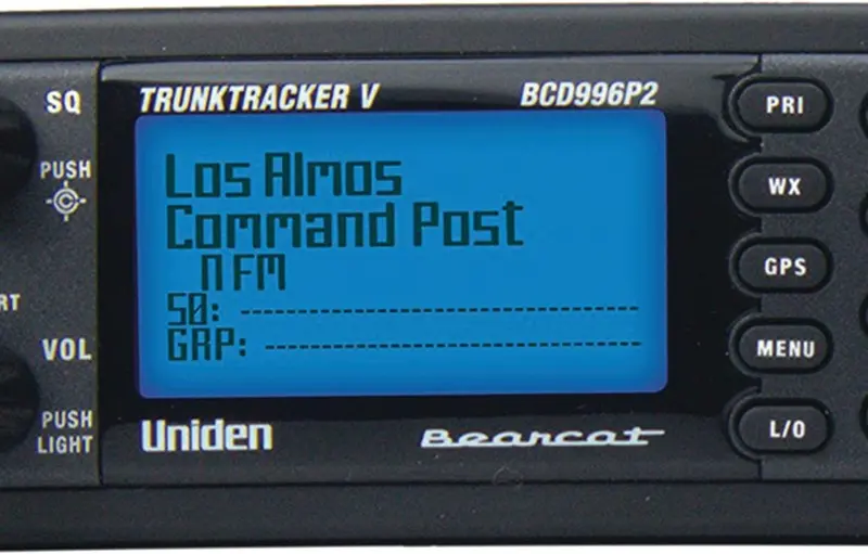 Uniden BCD996P2 Digital Trunking Scanner – 25K Channels, Close Call RF Capture, 4-Line Display, Base/Mobile Use, P25 Phase 2 Compatible