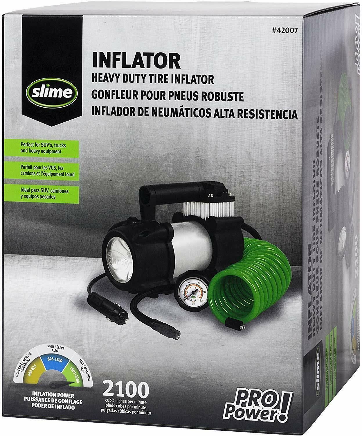 Slime 12V Heavy Duty Tre Infltr