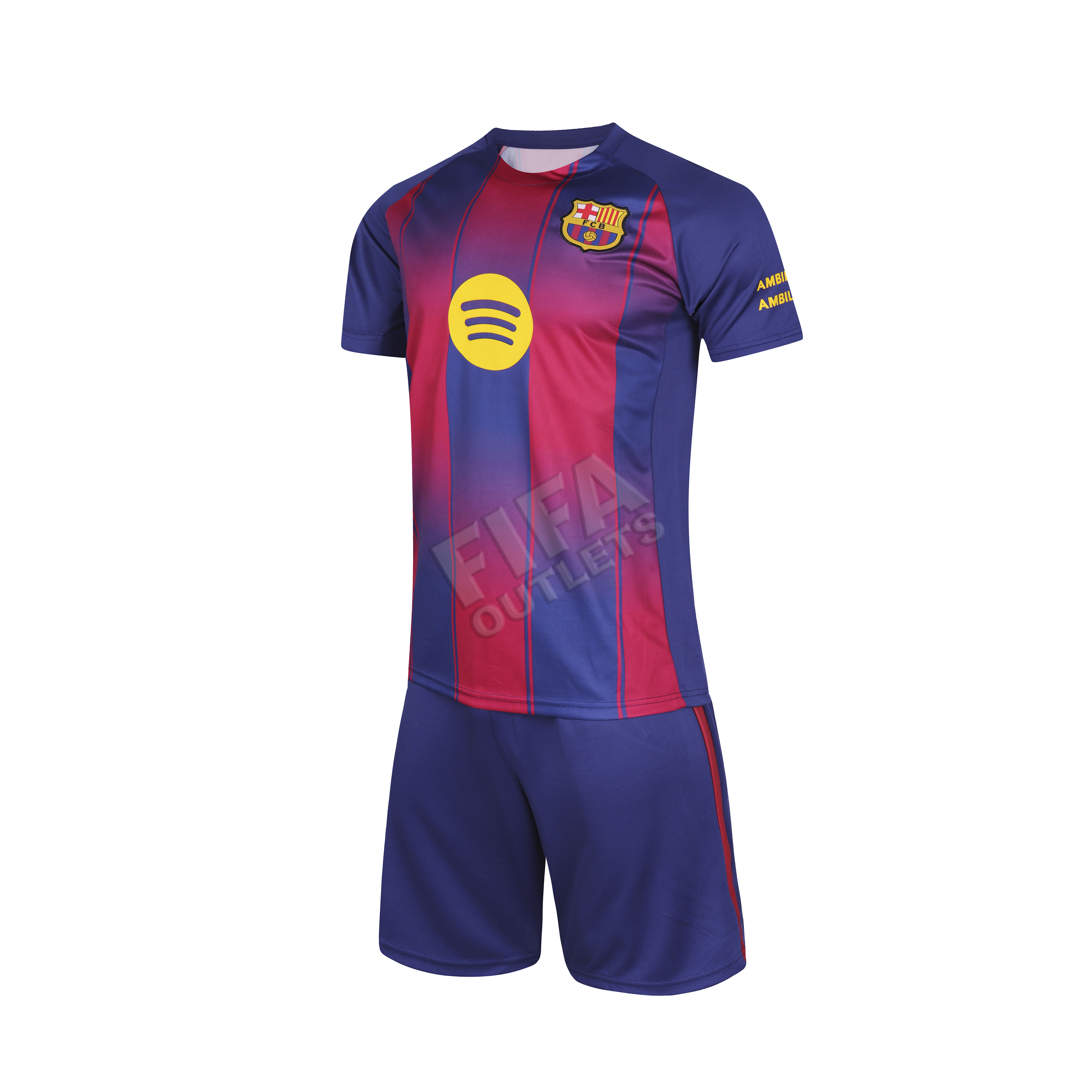 Barcelona Nike Fourth Stadium Jersey Set 2025-26