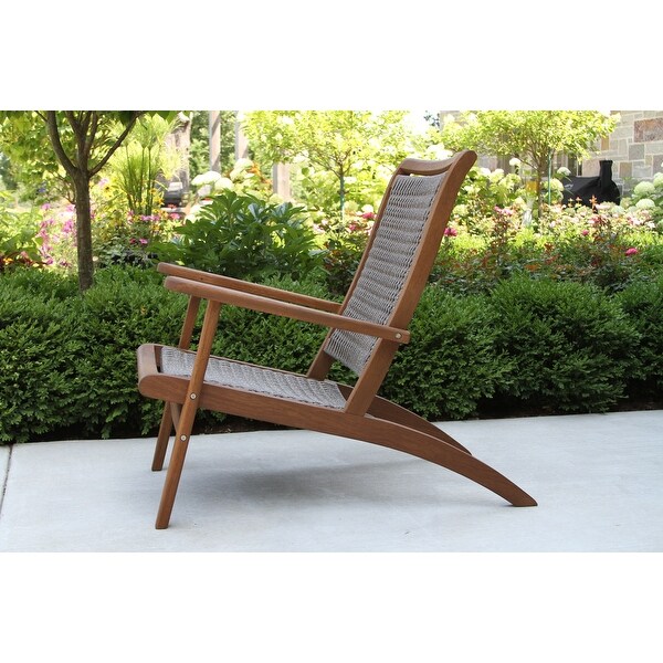 Eilaf Eucalyptus and Wicker Lounger