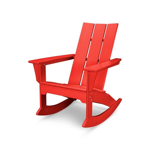 POLYWOOD Modern Adirondack Rocker