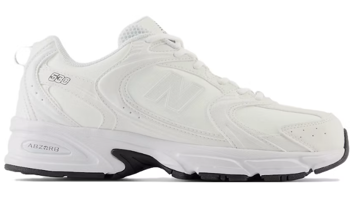 New Balance 530 White Castlerock MR530NW Casual Running Shoes