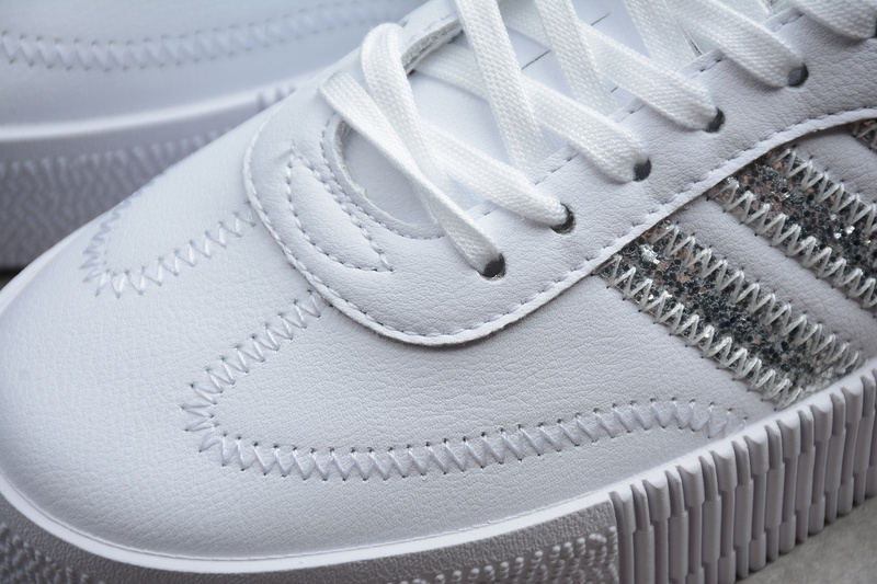 Adidas Sambarose Shoes Cloud White/Cloud White/Silver Metallic FX3819