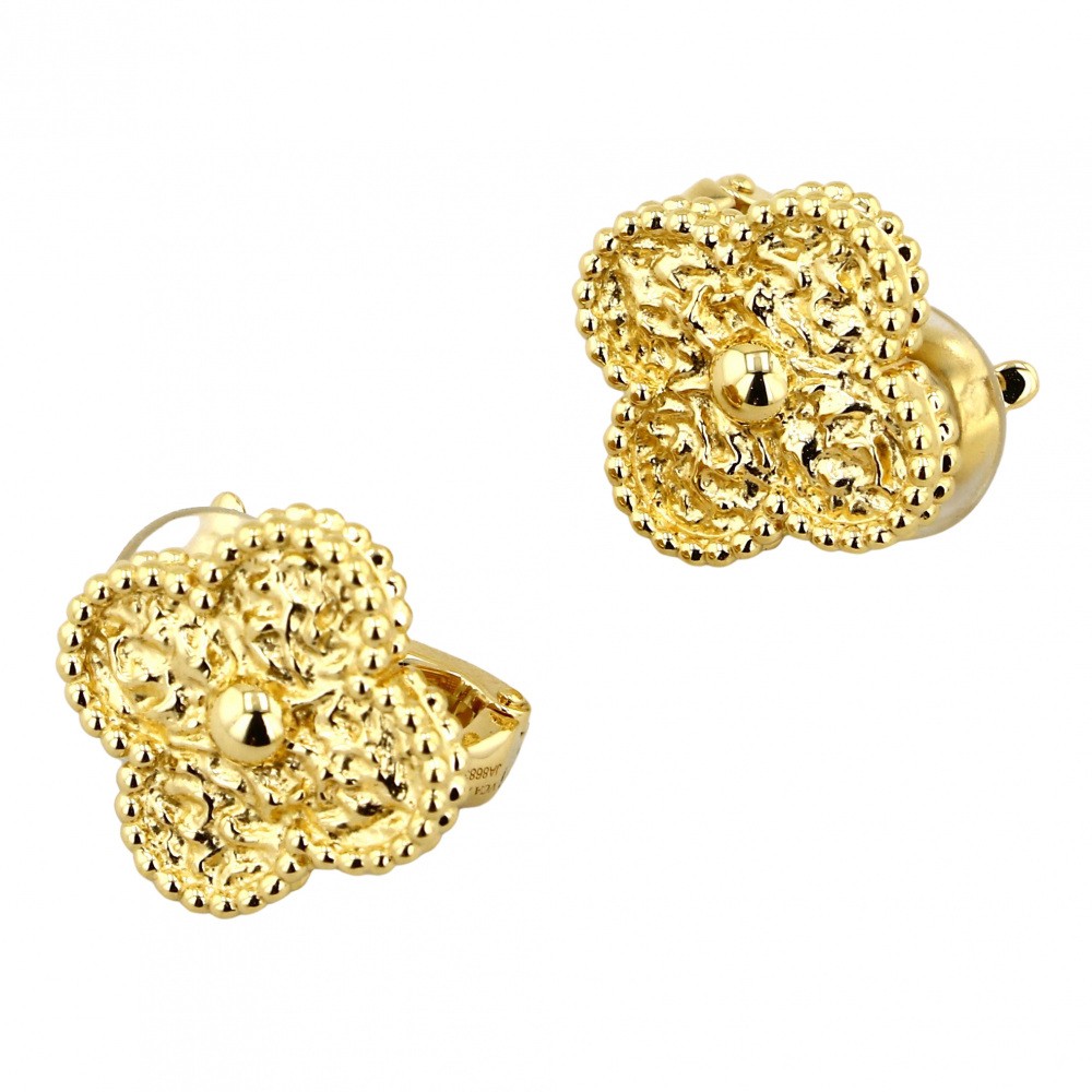 Van Cleef & Arpels Vintage Alhambra Earrings 18K
