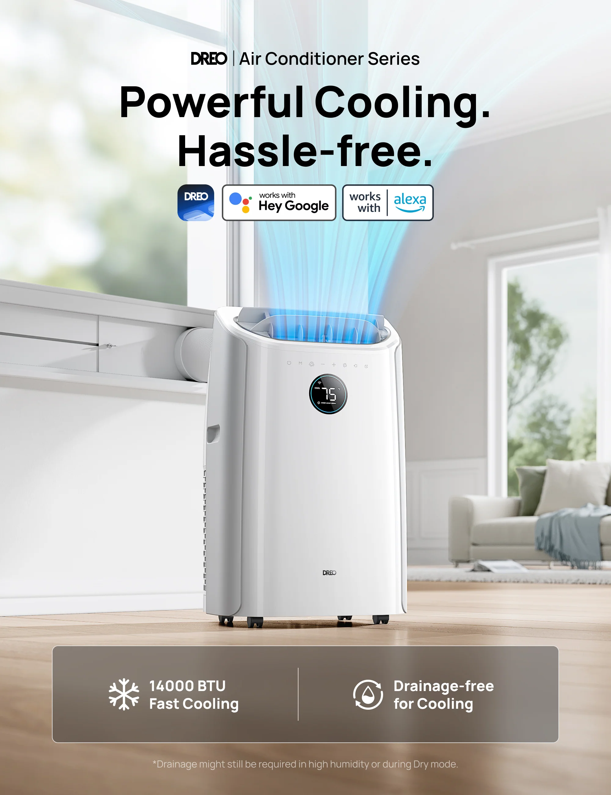 Smart Air Conditioner AC516S | 14000BTU