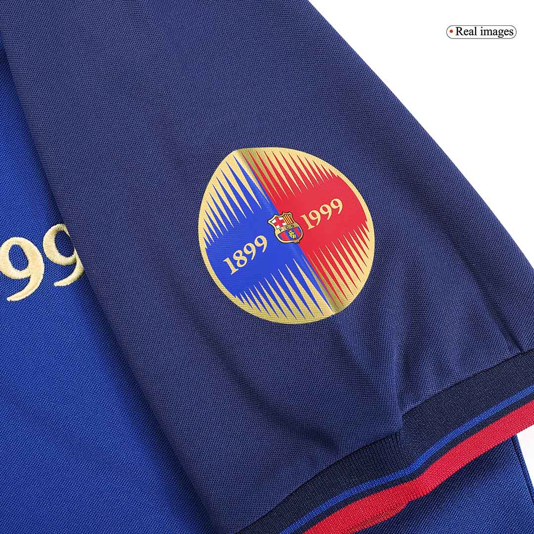Retro Soccer Jersey RIVALDO #11 Barcelona Home 1999/00