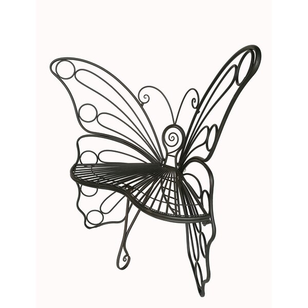 Antique Black Butterfly Chair
