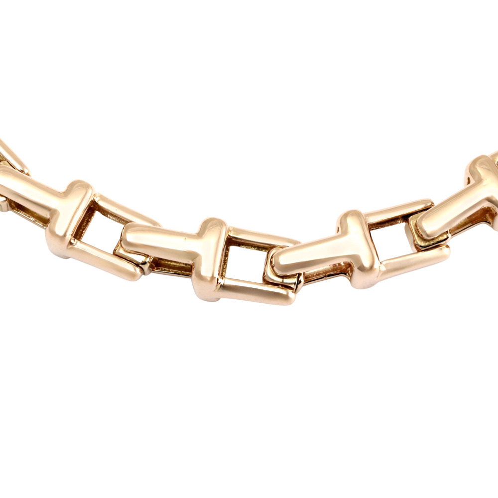 Tiffany & Co. Tiffany T Narrow Bracelet 18K Rose Gold