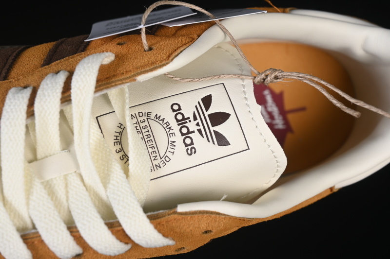 Adidas Samba Clover Casual Board Shoes Khaki/Coffee/White JI3288