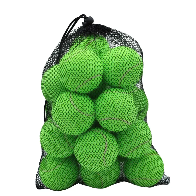 Professional-Grade Training Tennis Balls (20-Pack) – 2.58″ Diameter with Mesh Carry Bag