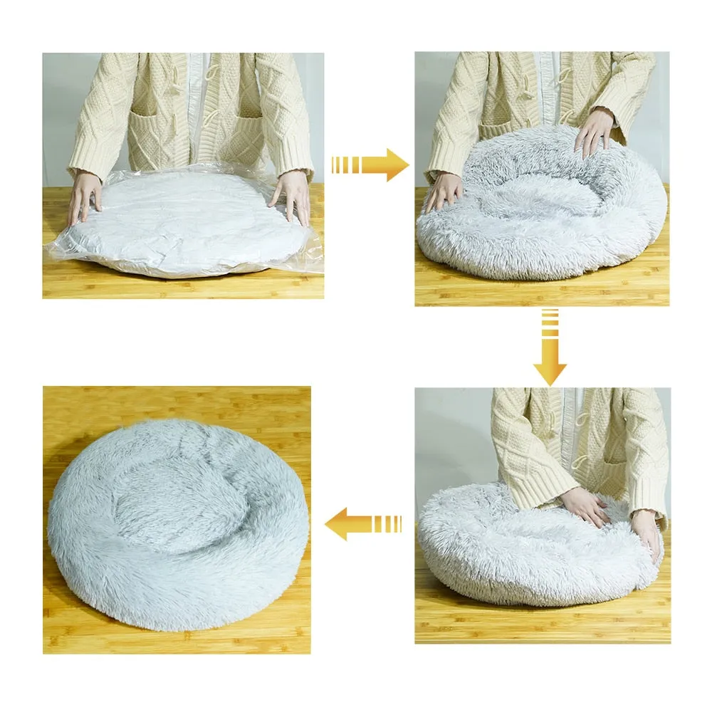 Donut Plush Pet Bed