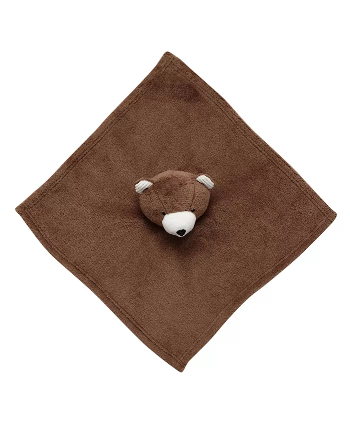 Lambs and Ivy Brown Bear Soft Baby Child Toddler Plush Lovey Security Blanket