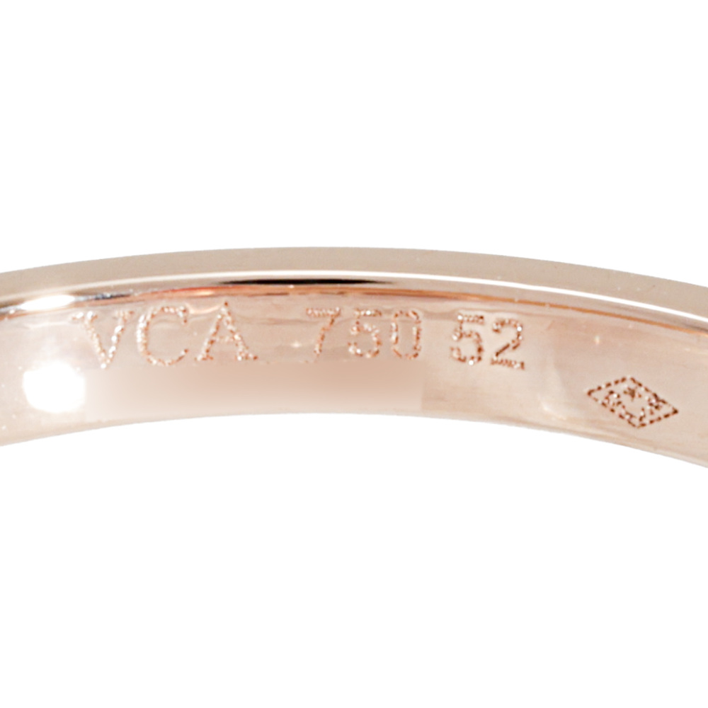 Van Cleef & Arpels Sweetheart Ring 18K Rose Gold VCARN5P600