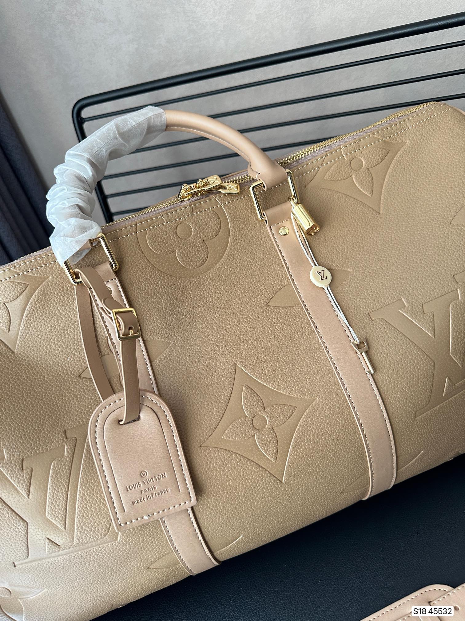 Louis Vuitton Keepall Beige 45Cm M46114