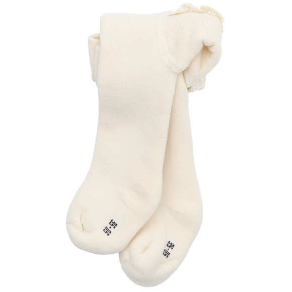 Topomini Pure Collection Baby Strumpfhose mit Rüschen