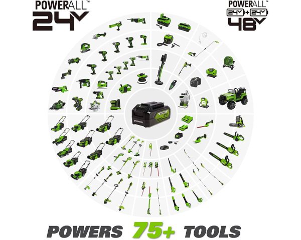 24V Brushless 1/2-inch Drill / Driver, Battery Not Included, 3703302AZ