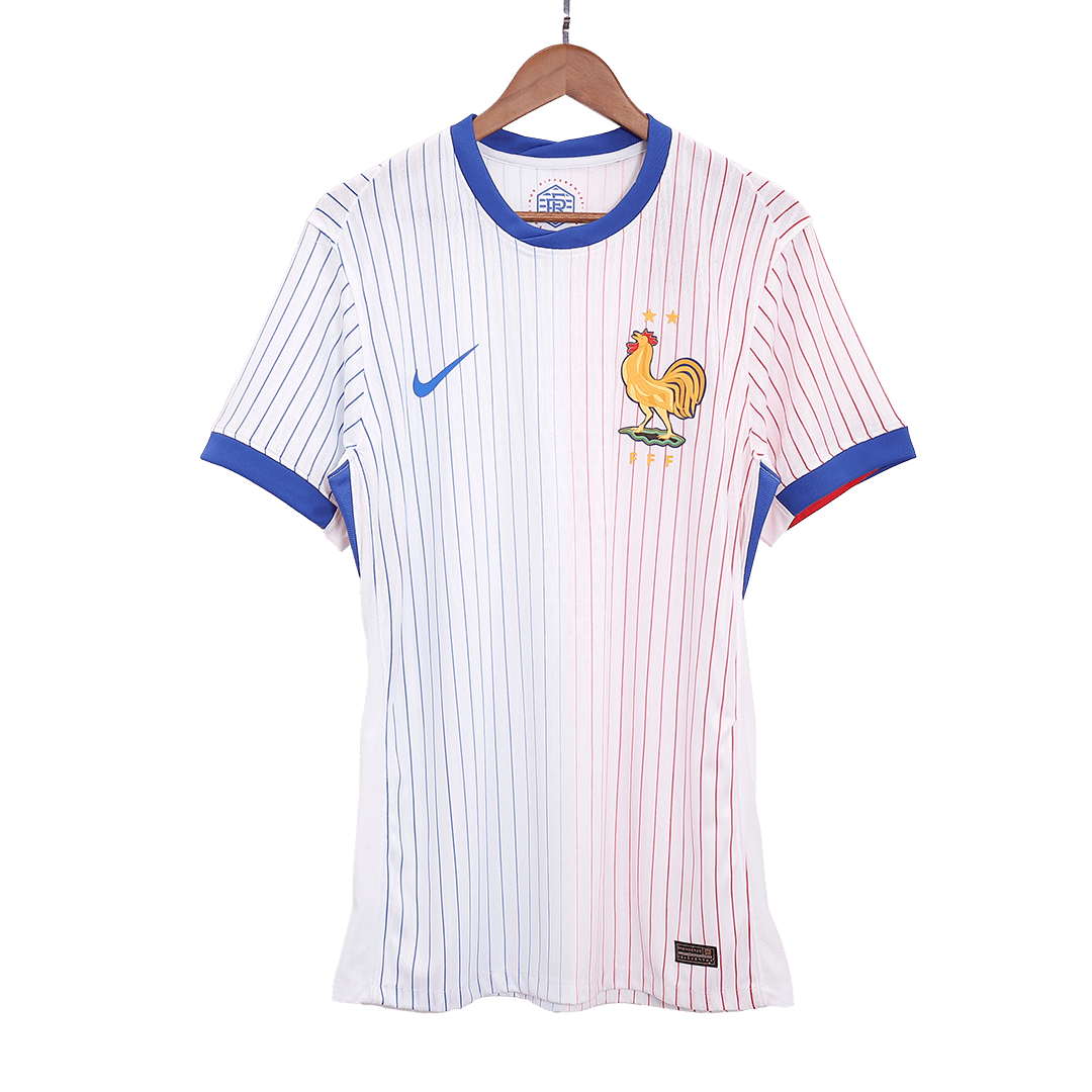 France Away Authentic Soccer Jersey EURO