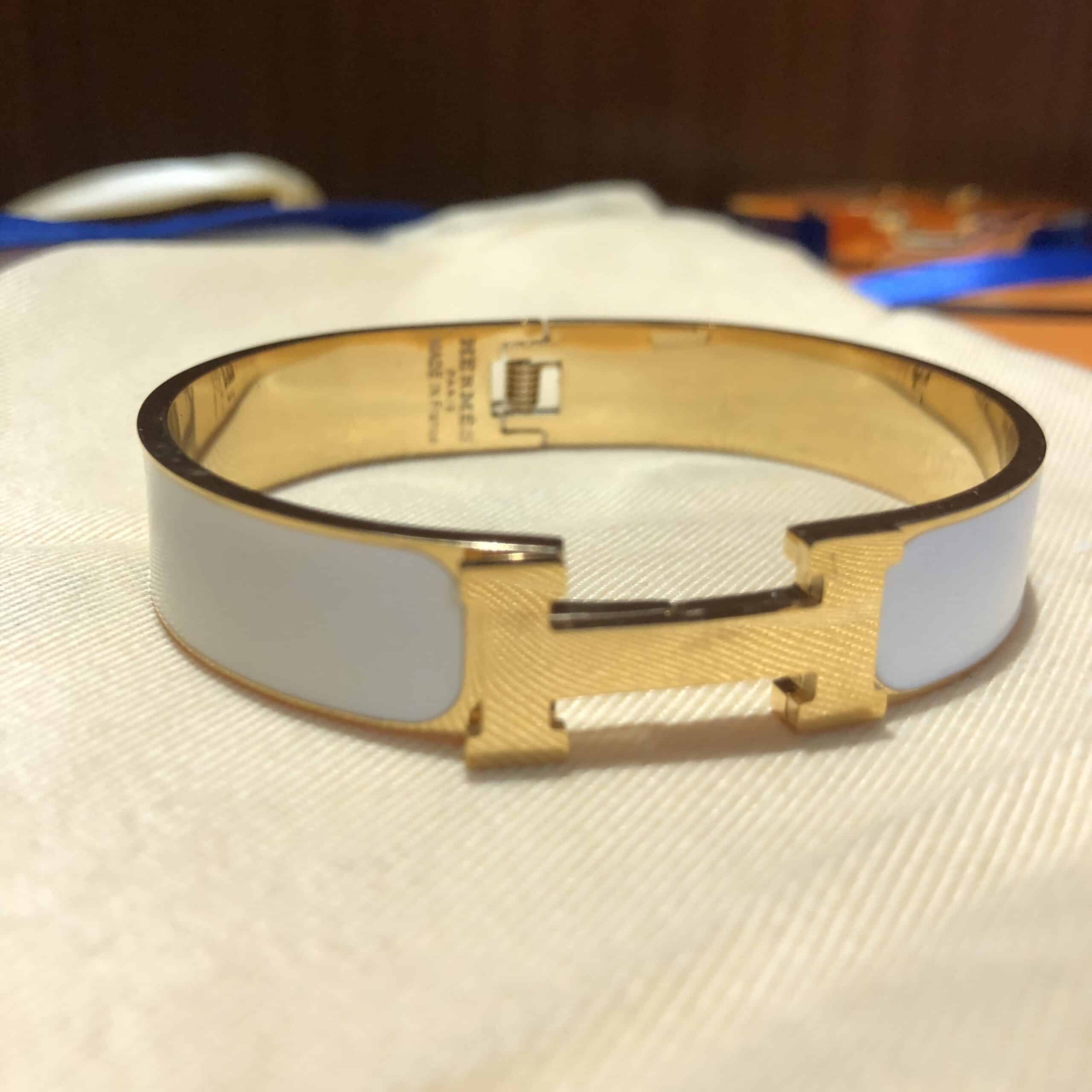 Hermes Clic Clac H Bracelet Gold