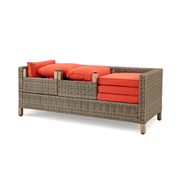 7 Piece Sectional Seating Group with Cushions