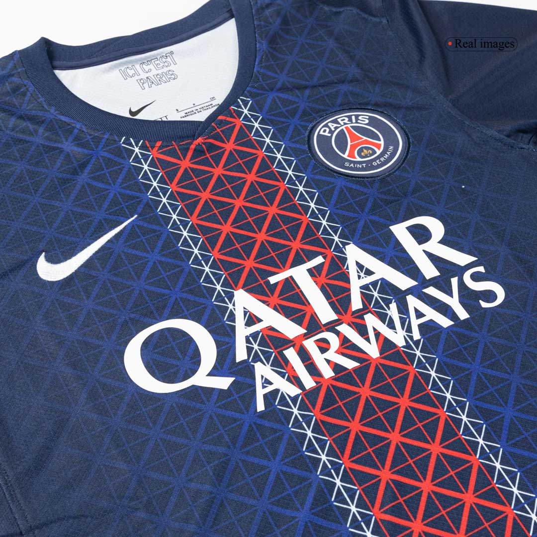 D.DOUÉ #14 PSG Home Soccer Jersey 2025/26