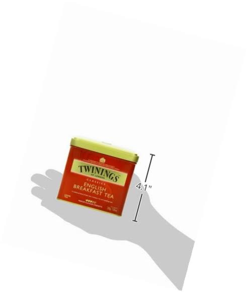 Twinings English Breakfast Tea, Loose Tea, 7.05-Ounce Tins (Pack of 6)