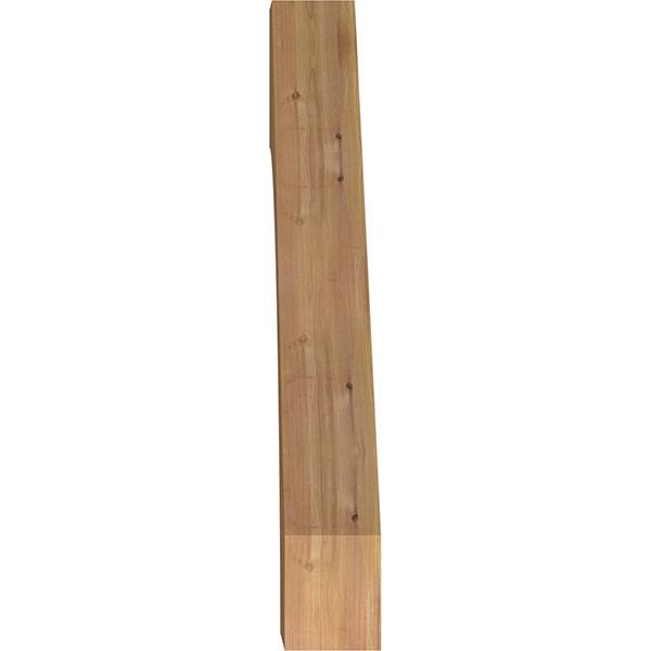 5 1/2x22W x 36x22D x 40x22H Westlake Smooth Brace, Western Red Cedar