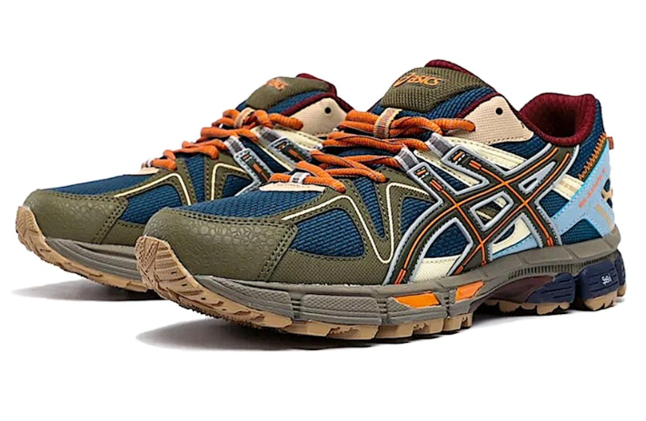 ASICS Gel-Kahana 8 Shoes Blue/Brown 1011B109-021