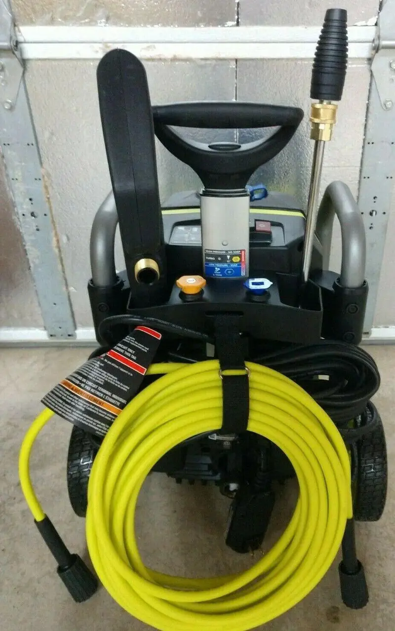 RYOBI 2000 PSI Electric Pressure Washer — Cold Water Cleaning System with 1.2 GPM Flow Rate