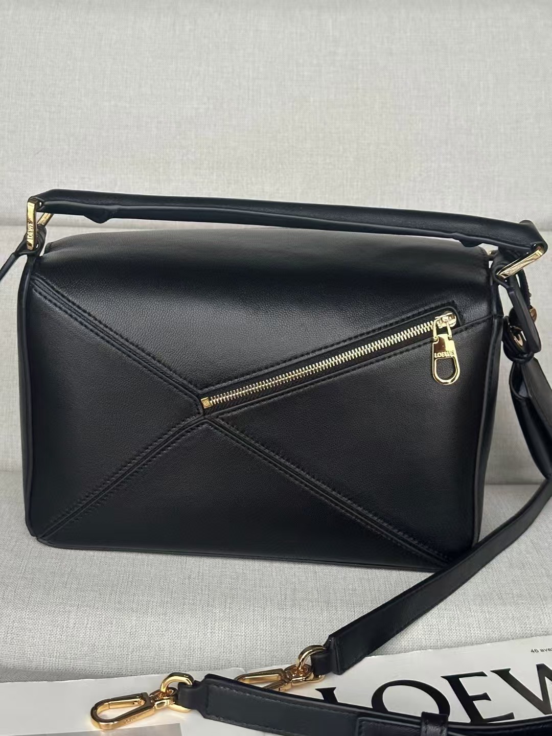 Loewe sheepskin geometric bag - cnluxepick