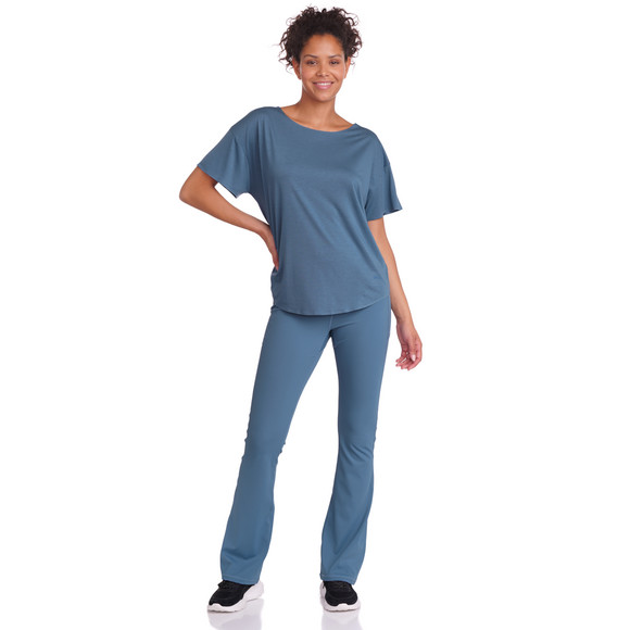Gina Sports Damen Sport-Leggings mit Schlag