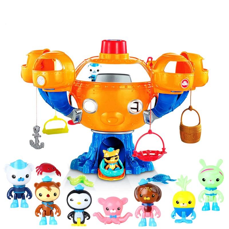 Octonauts Octopod Castle Adventure Playset Toy Sound And Light Action