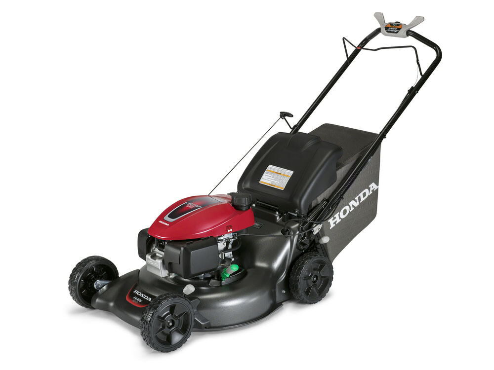 HONDA 21 In. Steel Deck Self Propelled 3-in-1 Lawn Mower with GCV170 Engine Auto Choke and Smart Drive HRN216VKA