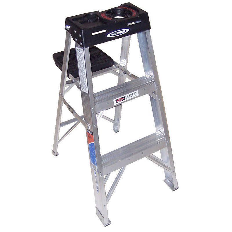2026 373 3 ft Aluminum Stepladder, 300 lb Capacity