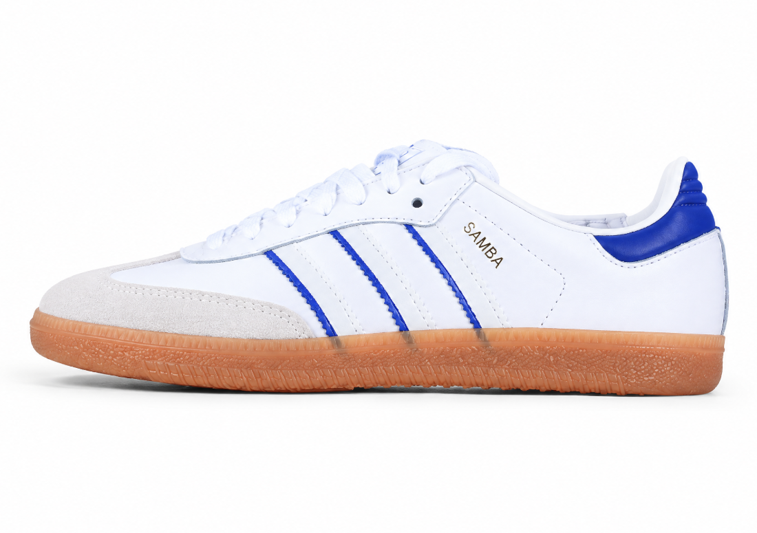 Adidas Samba Og Cloud White/Lucid Blue/Gum IG2339