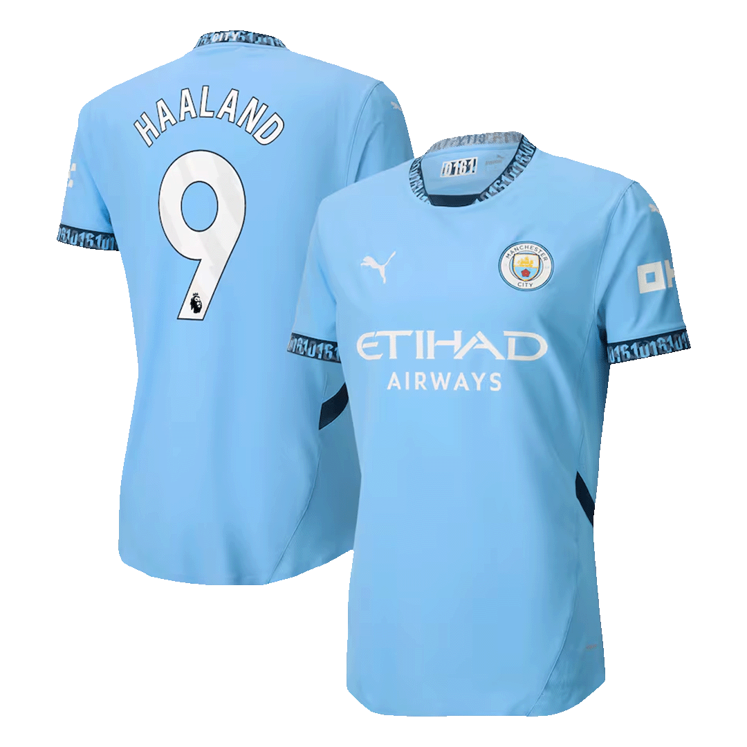 HAALAND #9 Manchester City Home Player Version Jersey