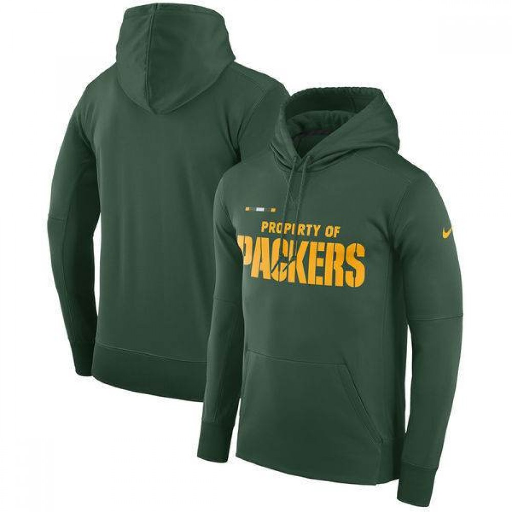 Men's Green Bay Packers Club Therma NFL Pullover Hoodie