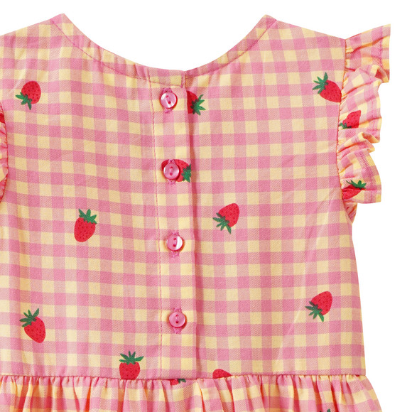 Topomini Baby Kleid mit Erdbeer-Print