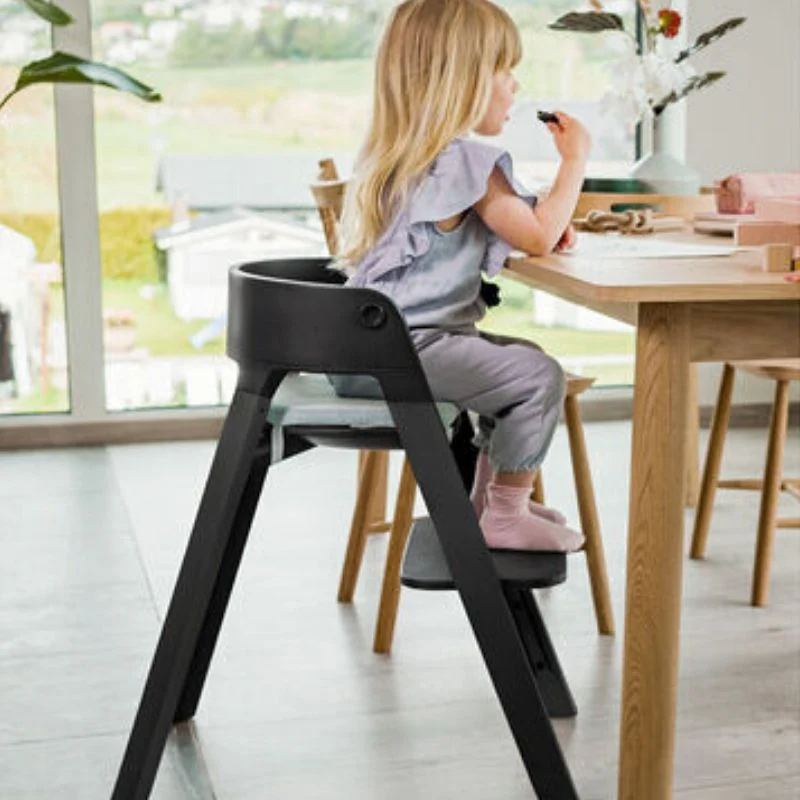 2026 Stokke Steps Adjustable High Chair – Modern Scandinavian Design, Ergonomic & Tool-Free Adjustment, Holds Up to 187 lbs