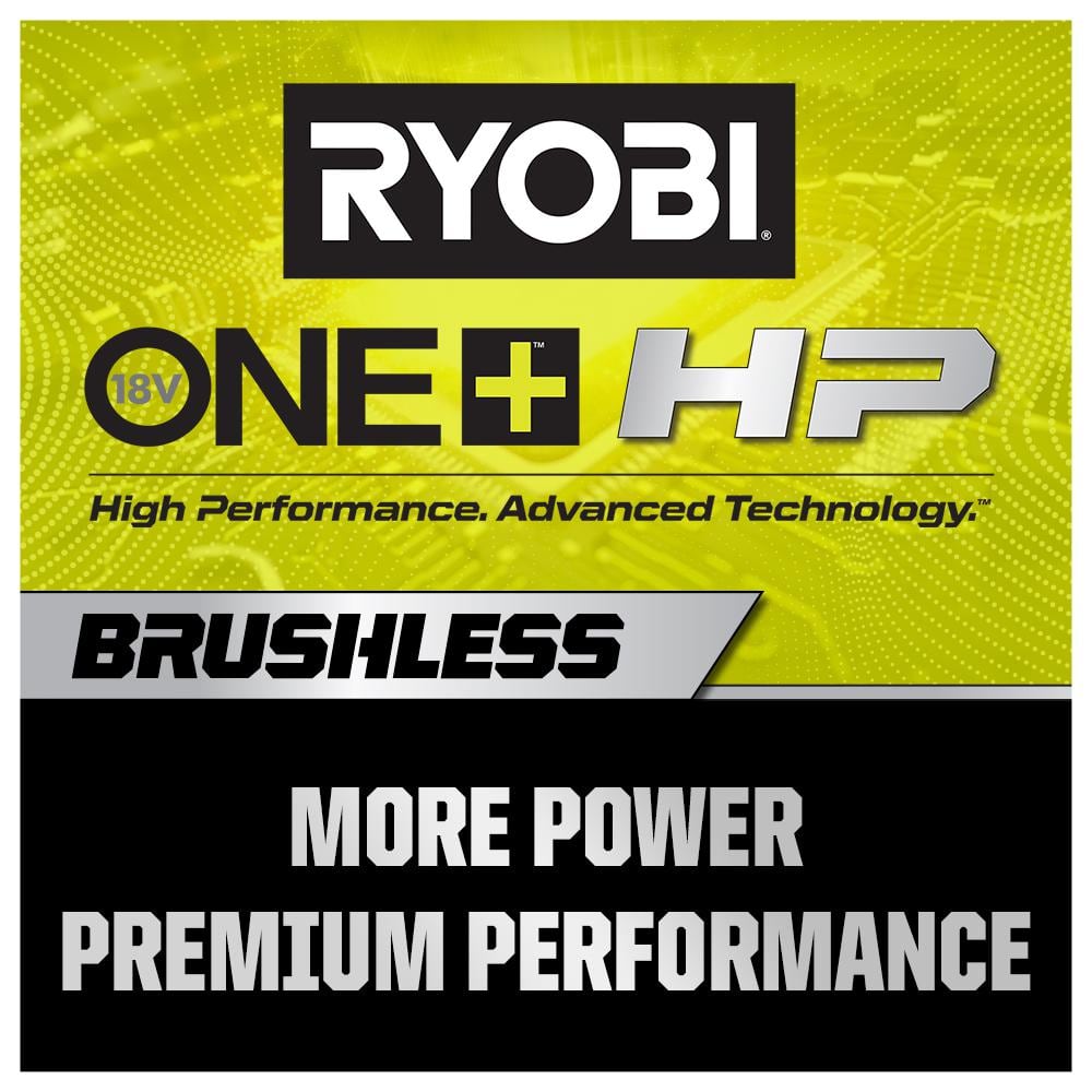 RYOBI ONE+ HP 18V 18-Gauge Brushless Cordless AirStrike Brad Nailer with ONE+ HP Brushless 7-1/4 in. Circular Saw (Tools Only) P322-PBLCS300B