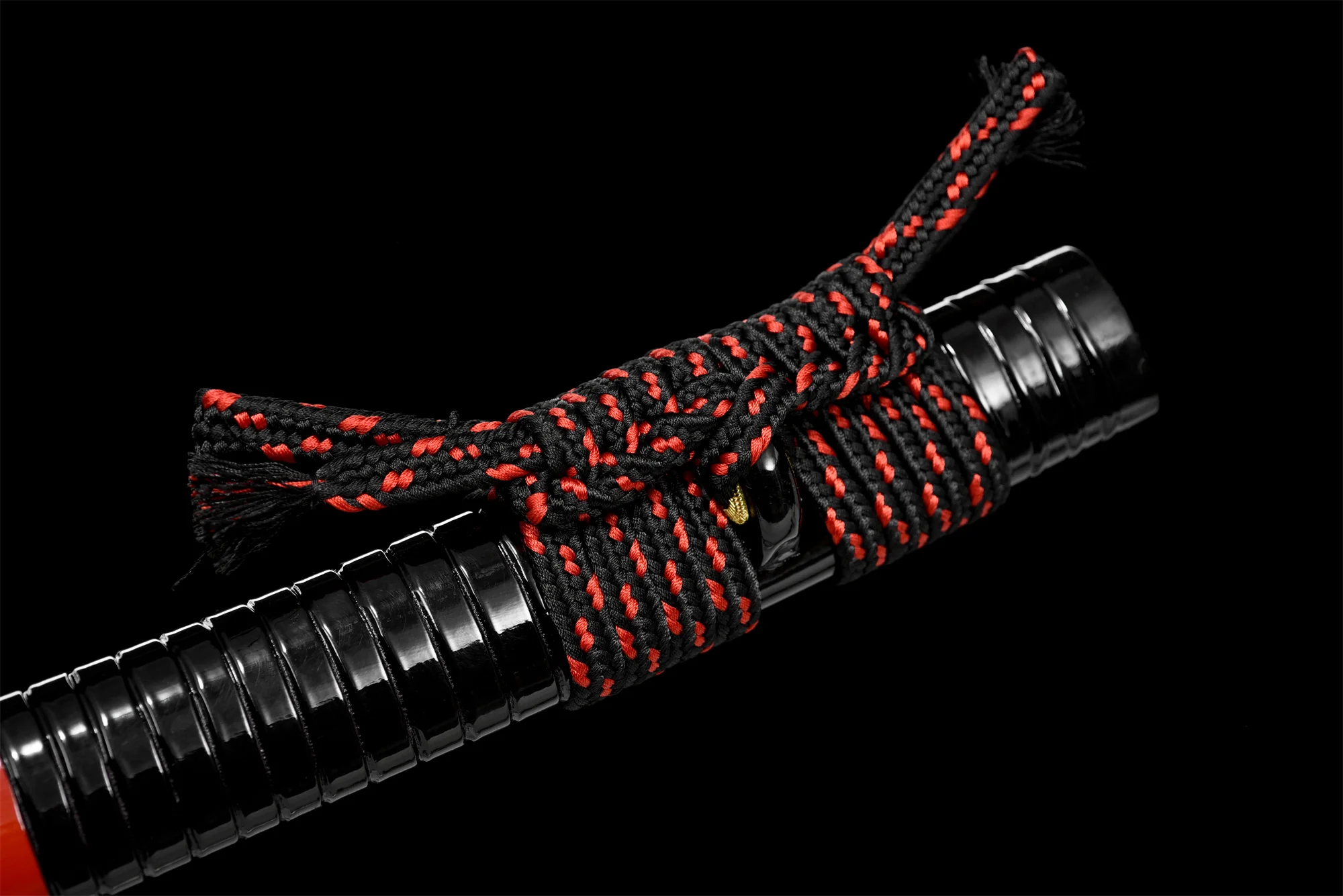 Red Koi Katana – T10 Clay Tempered, Full Tang