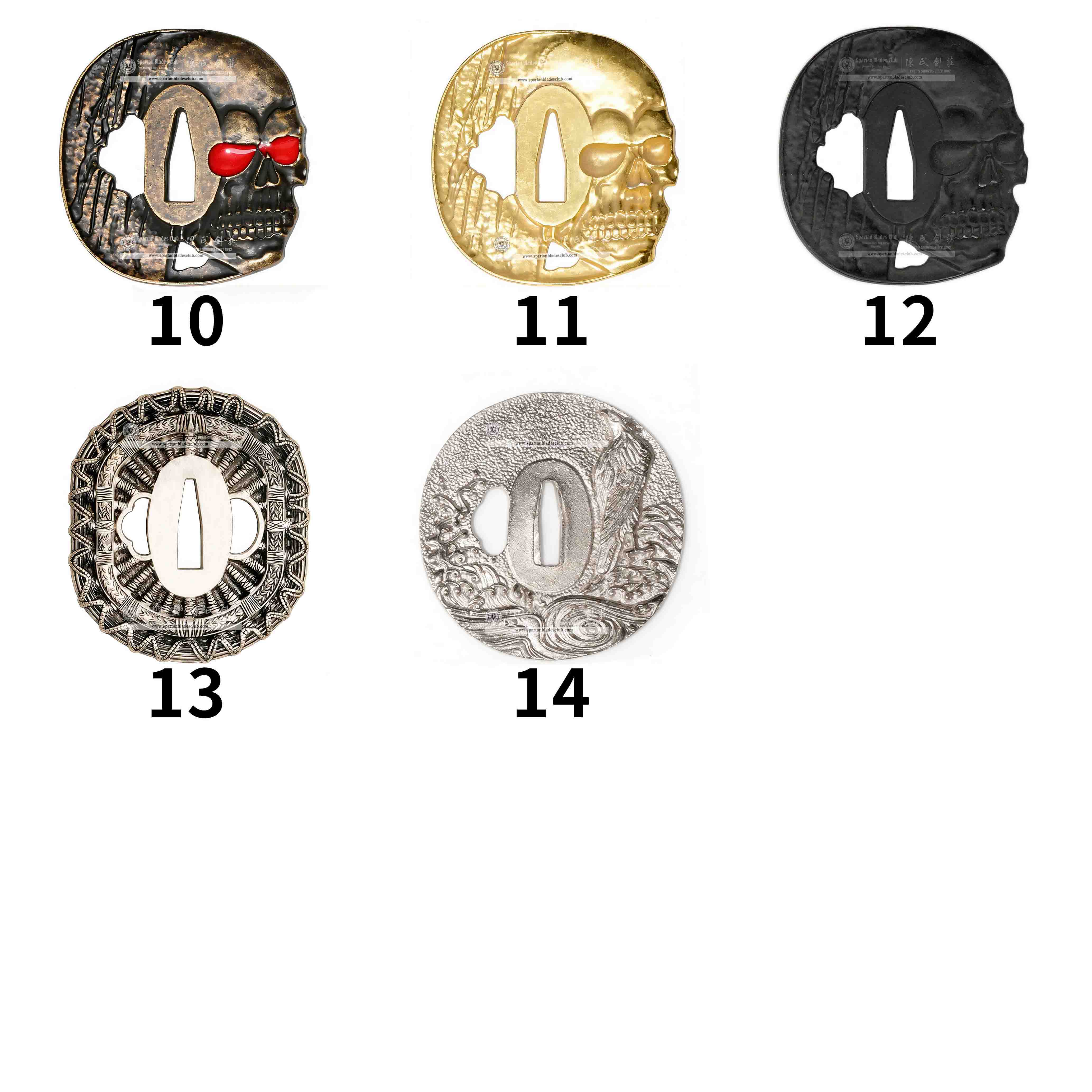 Custom Your Katana | Alloy Tsuba | Spartan Blades Club | CHEN'S SWORDS 1892 - Spartan Blades Club - 陳氏劍莊1892