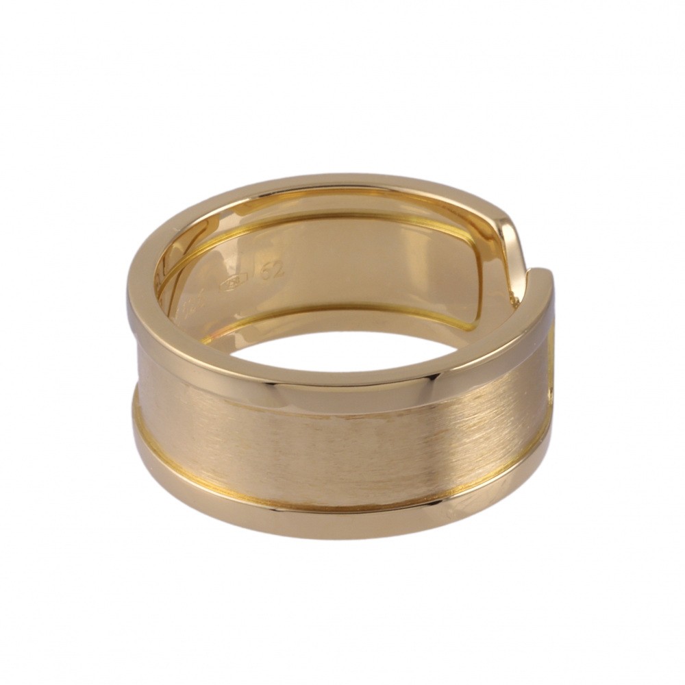 Cartier 2C Lm Ring 18K Yellow Gold