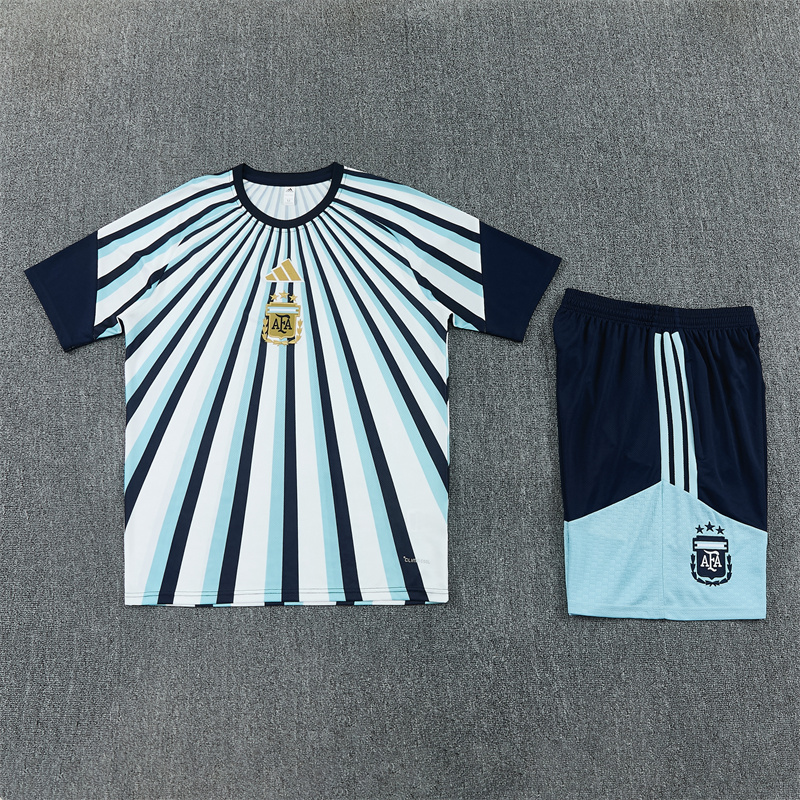 Short Sleeves Argentina Training Suit 3