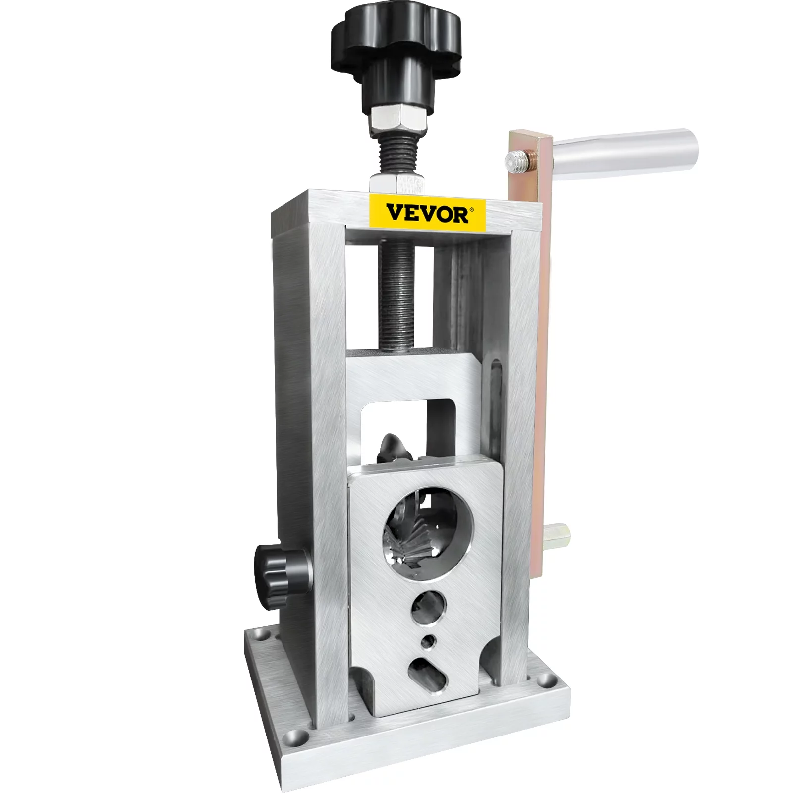 VEVOR Wire Stripping Machine, 0.06-1.57 inches Drill Powered, Manual Copper Stripper w Heat Treated Steel Ultra Long Lasting Blade, Compact & Portable for Scrap Cable Peeling Recycling