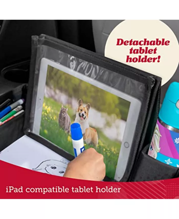 Lusso Gear Kids Travel Activity Tray for Car, Airplane or Booster Seat