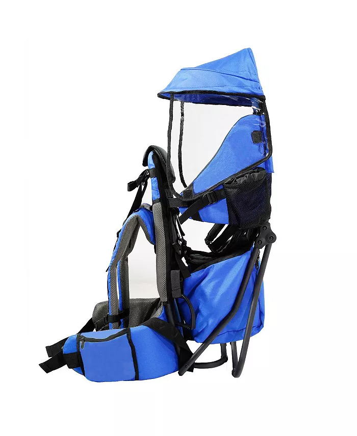ClevrPlus CC Hiking Child Carrier Baby Backpack Camping for Toddler Kid, Blue