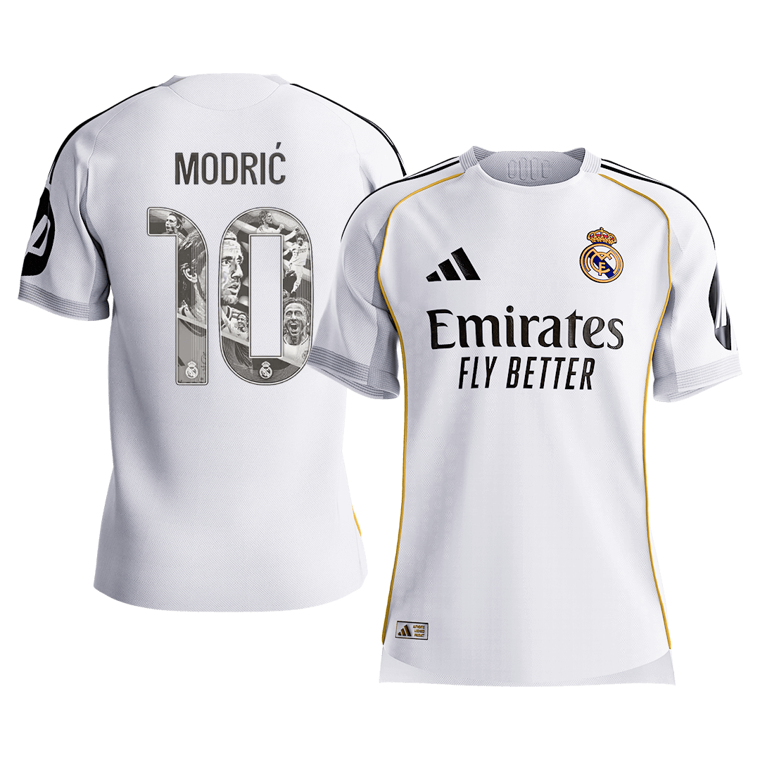 MODRIĆ Special #10 Real Madrid Home Special Player Version Jersey 2025/26