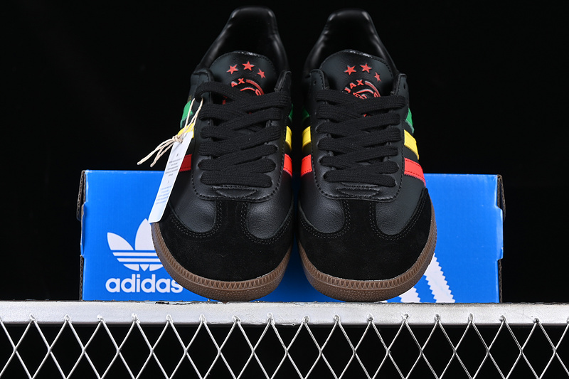 Adidas Samba Vegan Black/Green/Yellow/Red GX2913